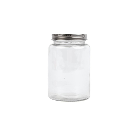 Bocaux &agrave; conserves en verre avec couvercle &agrave; visser Vogue 550ml (lot de 6)