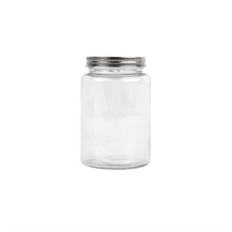 Bocaux &agrave; conserves en verre avec couvercle &agrave; visser Vogue 550ml (lot de 6)