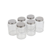 Bocaux &agrave; conserves en verre avec couvercle &agrave; visser Vogue 550ml (lot de 6)