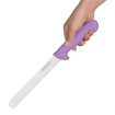 Couteau &agrave; pain Hygiplas violet 20cm