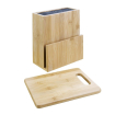 Ensemble de 5 couteaux Soft-Grip Vogue Prep Like A Pro avec bloc couteaux et planche &agrave; d&eacute;couper