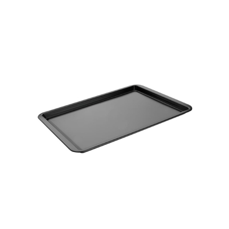 Plaque &agrave; p&acirc;tisserie antiadh&eacute;sive en acier carbone Vogue 370 x 257mm