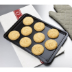Plaque &agrave; p&acirc;tisserie antiadh&eacute;sive en acier carbone Vogue 370 x 257mm