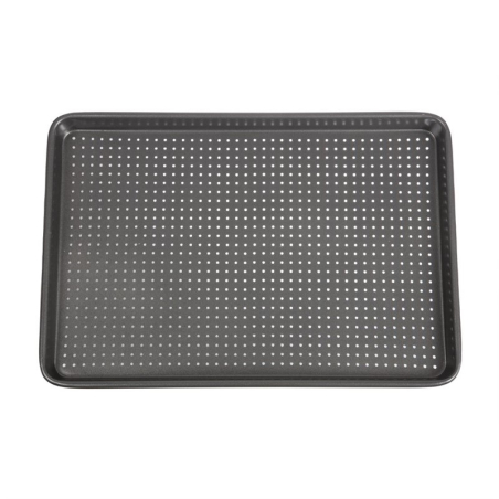 Plaque de cuisson perfor&eacute;e antiadh&eacute;sive MasterClass Crusty Bake
