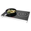 Double plaque de cuisson induction &agrave; commande tactile Caterlite 3&nbsp;kW