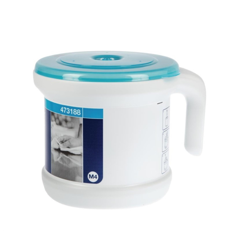 Distributeur portable avec syst&egrave;me &agrave; d&eacute;vidage central Tork Reflex