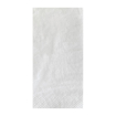 Serviettes de table blanches Fasana 400mm pliage 1/8 (lot de 1000)