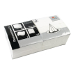 Serviettes de table blanches Fasana 400mm pliage 1/8 (lot de 1000)