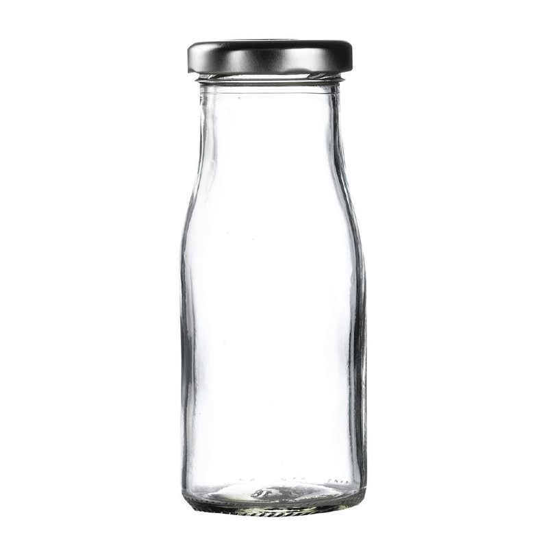 Couvercles m&eacute;tal pour mini bouteilles de lait (lot de 18)