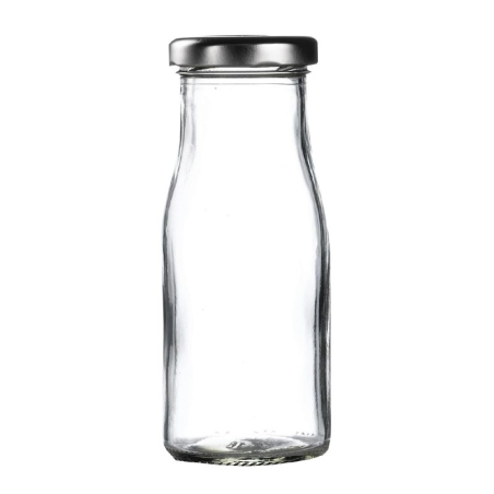 Couvercles m&eacute;tal pour mini bouteilles de lait (lot de 18)
