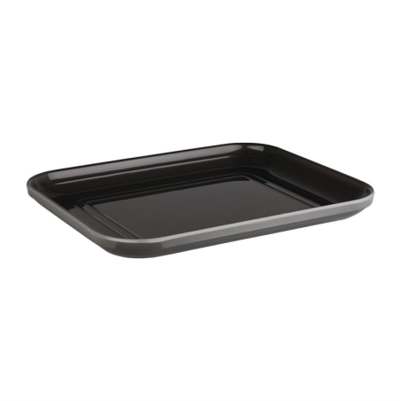 Plateau gris GN 1/2 Emma APS 325&nbsp;x&nbsp;265&nbsp;mm 