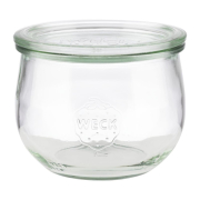 Bocaux en verre tulipe avec couvercle Weck APS 580&nbsp;ml (lot de 6)
