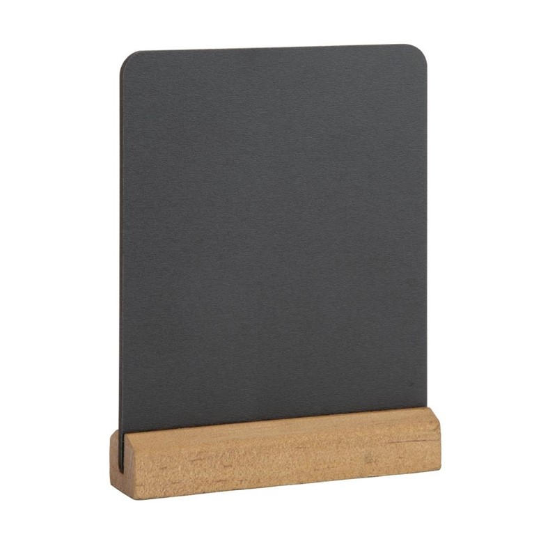 Mini ardoises de table &eacute;l&eacute;gantes Olympia 100(H) x 80(L)mm (lot de 4)