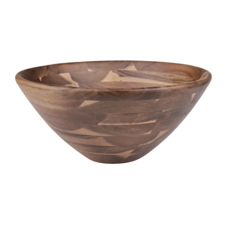 Bol en acacia Olympia 305(&Oslash;) x 137(H)mm