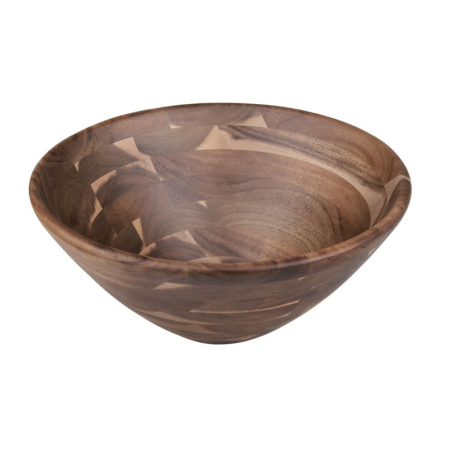 Bol en acacia Olympia 305(&Oslash;) x 137(H)mm