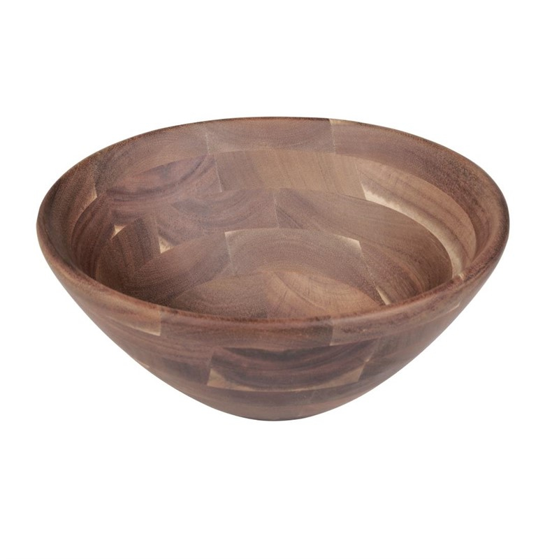 Bol en acacia Olympia 254(&Oslash;) x 114(H)mm