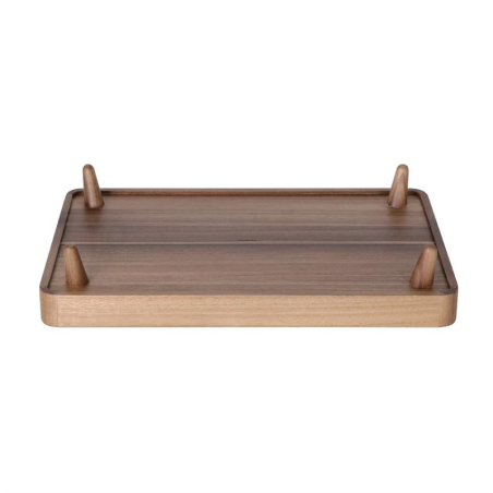 Plateau sur pieds en acacia Olympia GN 1/1