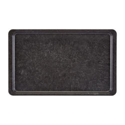 Plateau lisse en polyester Versa Cambro 530 x 325mm anthracite