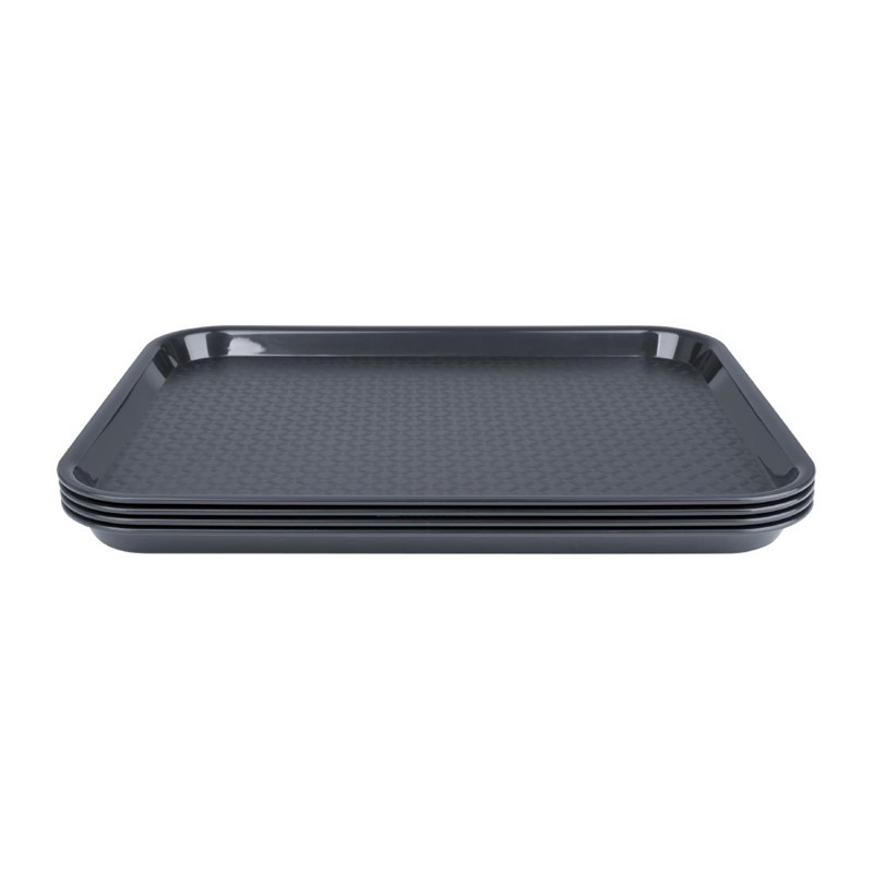 Plateau self-service Olympia Kristallon anthracite&nbsp;265&nbsp;x&nbsp;345&nbsp;mm