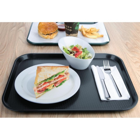 Plateau self-service Olympia Kristallon anthracite&nbsp;340&nbsp;x&nbsp;450&nbsp;mm