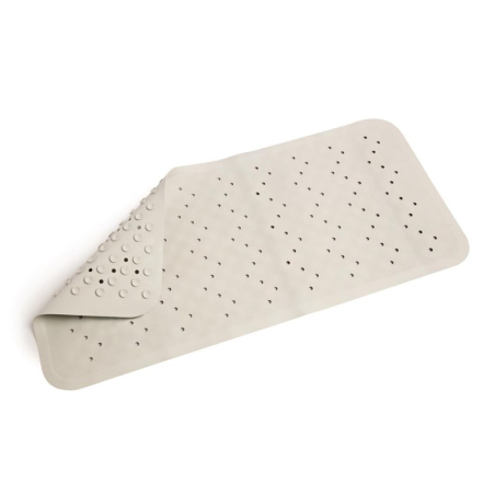 Tapis de bain antid&eacute;rapant blanc Mitre Essentials 