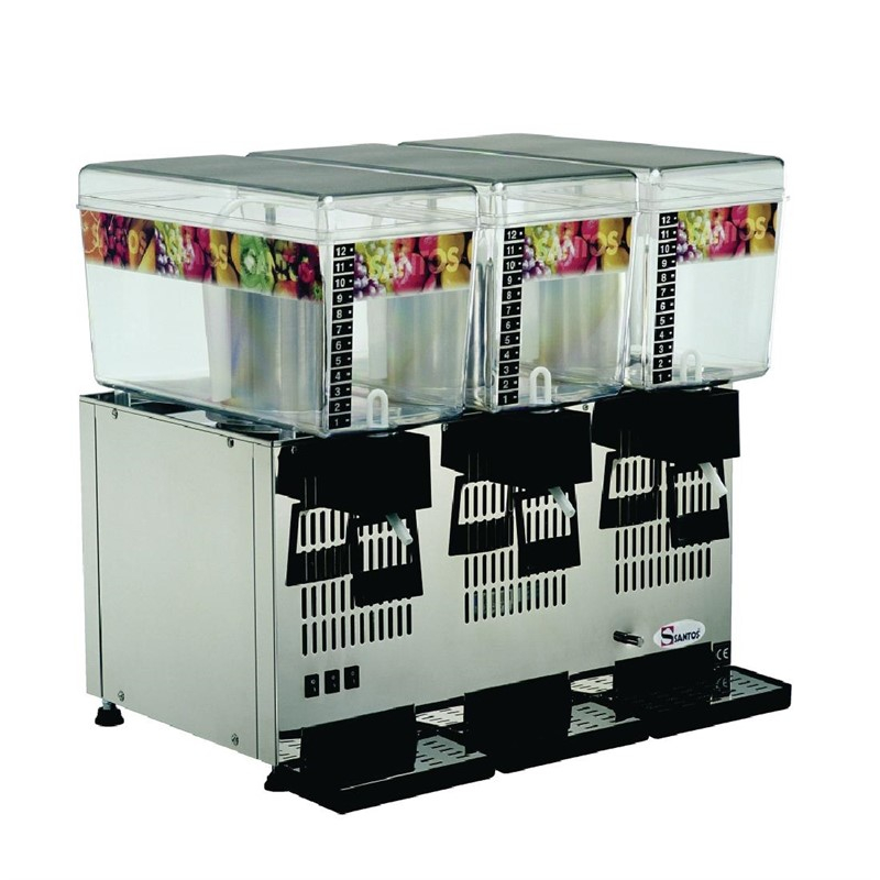 Distributeur de boissons froides Santos 3 cuves 34-3A