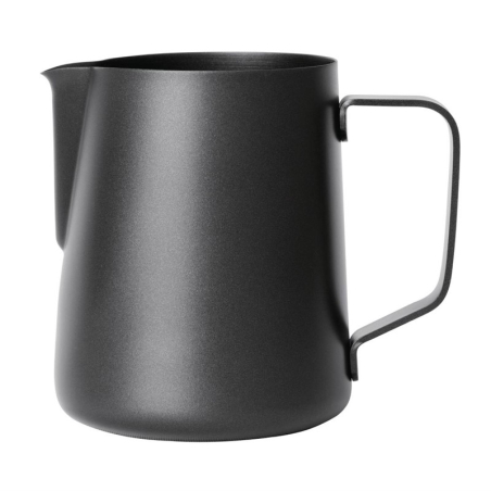 Pichet &agrave; lait antiadh&eacute;sif noir Olympia 570 ml 