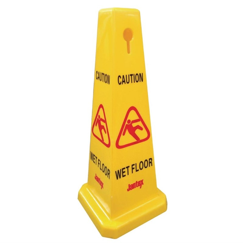 C&ocirc;ne de signalisation sol glissant Jantex