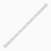 Pailles compostables en papier emball&eacute;es individuellement Fiesta Compostable &agrave; rayures rouges (lot de 250)