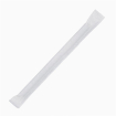 Pailles agitateurs compostables en papier emball&eacute;es individuellement Fiesta Compostable noires (lot de 250)