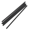 Pailles compostables en papier emball&eacute;es individuellement Fiesta Compostable noires (lot de 250)