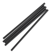 Pailles compostables en papier emball&eacute;es individuellement Fiesta Compostable noires (lot de 250)