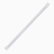 Pailles compostables en papier emball&eacute;es individuellement Fiesta Compostable noires (lot de 250)