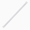 Pailles compostables en papier emball&eacute;es individuellement Fiesta Compostable noires (lot de 250)