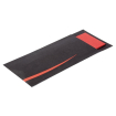 Pochettes &agrave; couverts rouges avec serviette blanche Europochette (lot de 100)