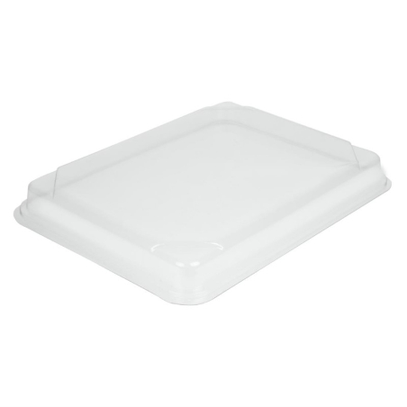 Couvercles recyclables pour plateaux Bento Faerch 263 x 201 mm (lot de 100)
