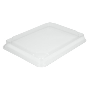 Couvercles recyclables pour plateaux Bento Faerch 263 x 201 mm (lot de 100)