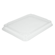 Couvercles recyclables pour plateaux Bento Faerch 263 x 201 mm (lot de 100)