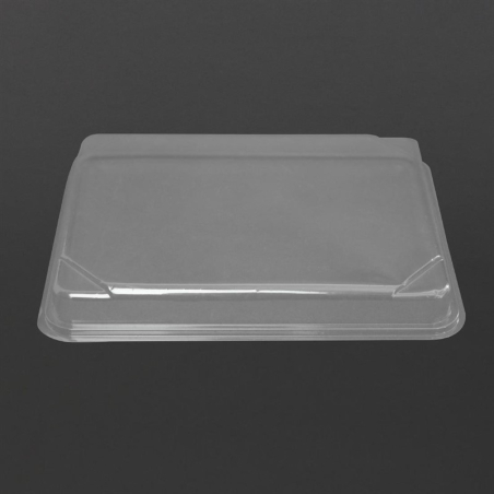 Couvercles recyclables pour plateaux Bento Faerch 263 x 201 mm (lot de 100)