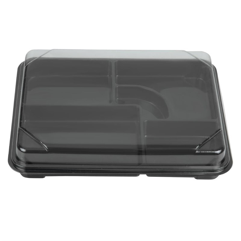 Couvercles recyclables pour plateaux Bento Faerch 263 x 201 mm (lot de 100)