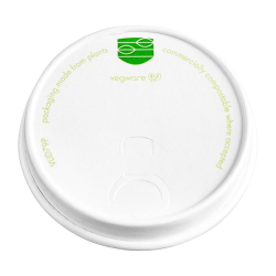 Couvercles boissons chaudes en papier Vegware S&eacute;rie 79 (lot de 1000)
