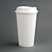 Gobelets &agrave; caf&eacute; r&eacute;utilisables avec couvercles en polypropyl&egrave;ne Olympia (lot de 25)