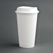 Gobelets &agrave; caf&eacute; r&eacute;utilisables avec couvercles en polypropyl&egrave;ne Olympia (lot de 25)