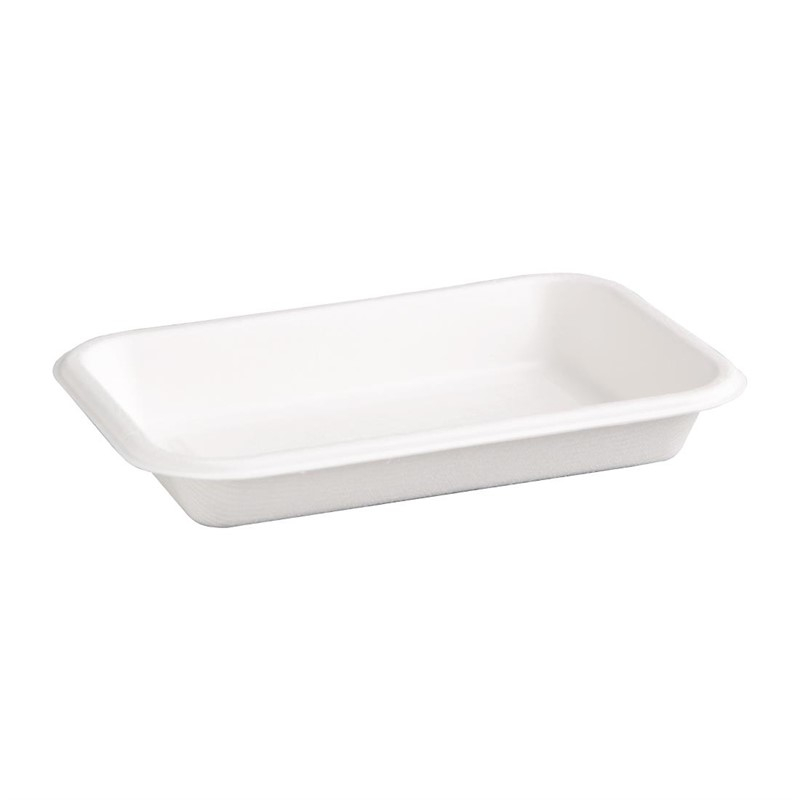 Barquettes compostables en bagasse Fiesta Compostable 340ml (lot de 50)