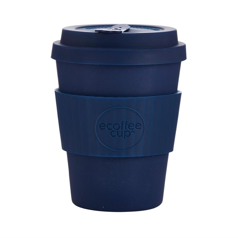 Gobelet r&eacute;utilisable en bambou Ecoffee Dark Energy marine 340ml