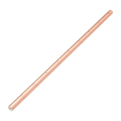 Pailles en papier biod&eacute;gradables Utopia cuivr&eacute;es (lot de 250)