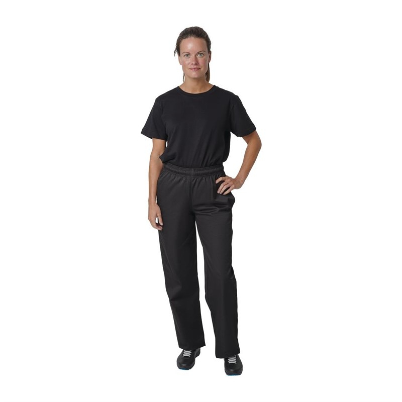 Pantalon de cuisine mixte Whites Vegas noir 3XL