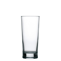 Verres &agrave; bi&egrave;re coniques nucl&eacute;&eacute;s Utopia Senator 570ml estampill&eacute;s CE (lot de 24)