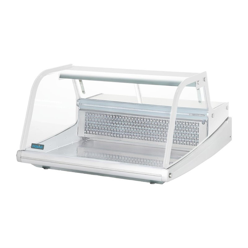 Vitrine r&eacute;frig&eacute;r&eacute;e de comptoir &agrave; poisson Polar S&eacute;rie G 175L