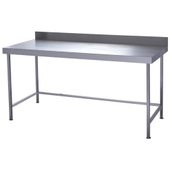 Table murale inox enti&egrave;rement soud&eacute;e Parry 1200x700mm